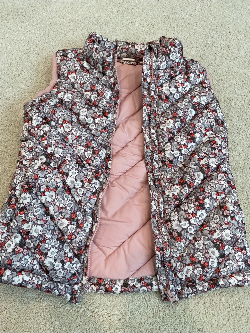 Gap, Size S - Girls Quilted Puffer Vest